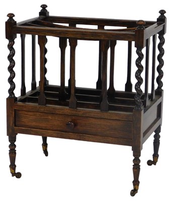 Lot 544 - An early 20thC oak three division Canterbury,...