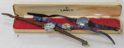 Lot 2126 - Three lady's watches, including an Ingersoll,...