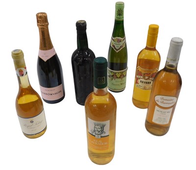 Lot 760 - A bottle of vintage port, lacking label, and...