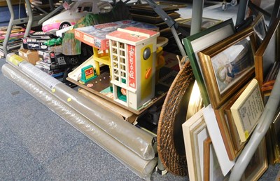 Lot 2178 - Toys, including Tracy Island from Thunderbird...