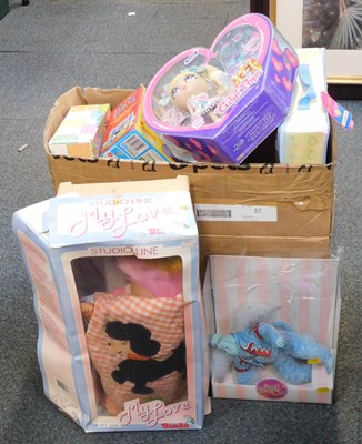 Lot 2219 - Dolls, including a Cutie Pops, Timmy Time...