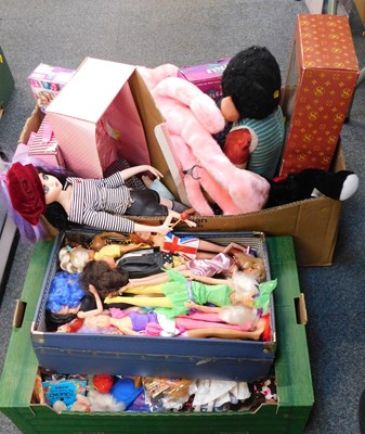 Lot 2220 - Dolls, including Cooper, witch, small dolls,...