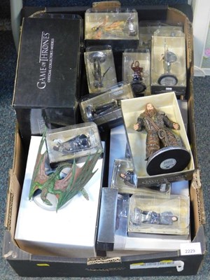 Lot 2229 - Game of Thrones official collector's models....