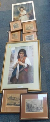 Lot 2235 - A selection of prints, approx eight in lot,...