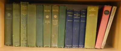 Lot 2248 - Various editions of Balzac, in 8 vols, Lost...