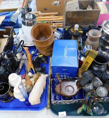 Lot 2269 - Sundry items, including binoculars, large...
