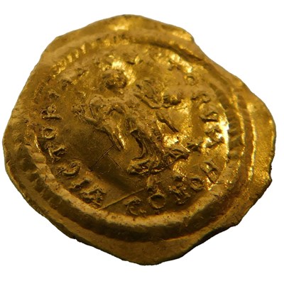 Lot 598 - A Byzantine gold coin, for Anastasius I,...