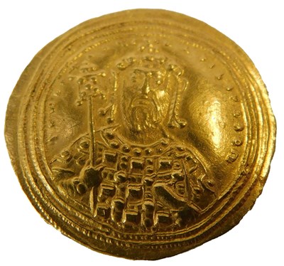 Lot 599 - A Byzantine coin, of Constantine VIII, a gold...