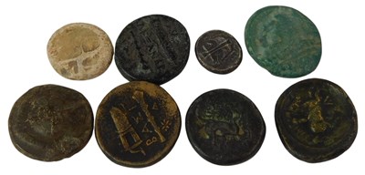 Lot 604 - A group of Ancient Greek coins, including a...
