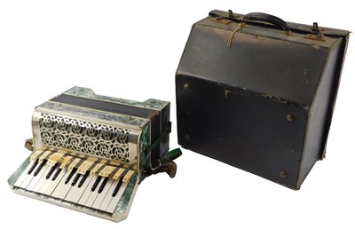 Lot 609 - A France and Co Modello piano accordion, in...