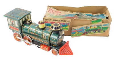 Lot 624 - A Japanese Modern Toys tin plate Western...