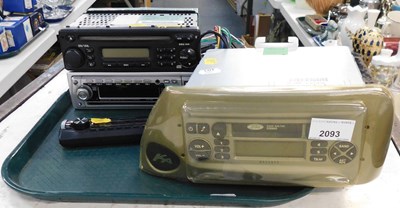 Lot 2093 - A Ford KA car radio, together with further...