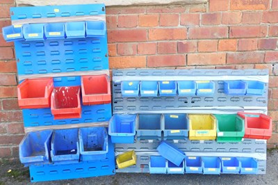 Lot 1030a - Two Lin Bin trays, with Barton boxes.