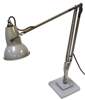 Lot 38 - An anglepoise grey desk lamp, the original...