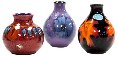 Lot 34 - A Poole pottery Jasmine pattern vase, 13.5cm...