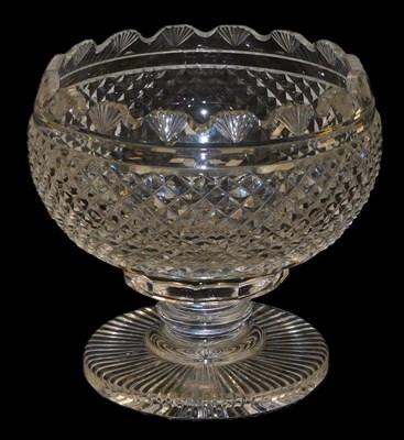 Lot 35 - A Waterford crystal cut glass pedestal fruit...