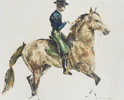 Lot 74 - Elizabeth Sharp (British 20thC). Horse and...