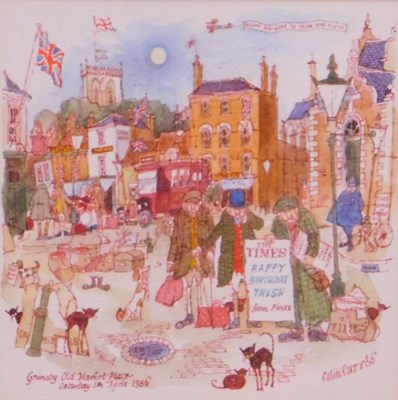 Lot 68 - Colin Carr (1929-2002). Grimsby Old Market...