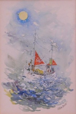 Lot 69 - Colin Carr (1929-2002). Fishing trawler GY81...