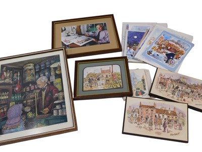 Lot 75 - Colin Carr (1929-2002). Small watercolours,...
