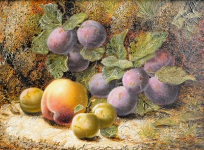 Lot 112 - Oliver Clare (1853-1957). Still life fruit,...