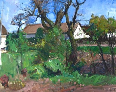 Lot 127 - Mogens Vantore (1895-1977). Garden exterior...