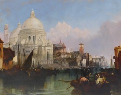 Lot 141 - 19thC Continental School. Grand Canal Venice,...