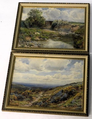 Lot 146 - Edward Davies (1841-1920). A Storm in the...