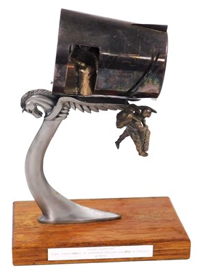 Lot 92 - A metal sculpture "Green Light-Go",...