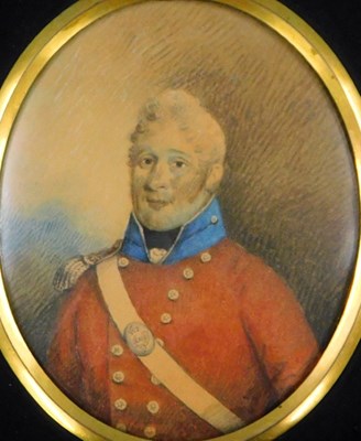 Lot 191 - 19thC portrait miniature. Uncle William...