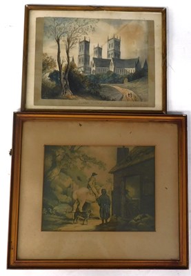 Lot 534 - Prospero de Verga. Lincoln Cathedral,...