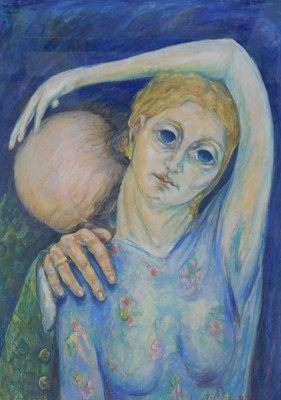 Lot 223 - Lois Tilbrook. Time, pastel, signed, dated...
