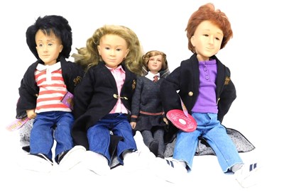Lot 123 - Tonner Town and Gotz Harry Potter dolls,...