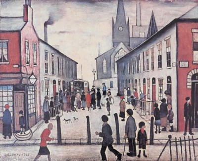 Lot 12 - Laurence Stephen Lowry (1887-1976). The Fever...