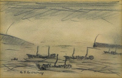 Lot 13 - Laurence Stephen Lowry (1887-1976). Trawlers...