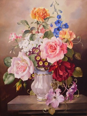 Lot 23 - Harold Clayton (1896-1979). Bounteous summer,...