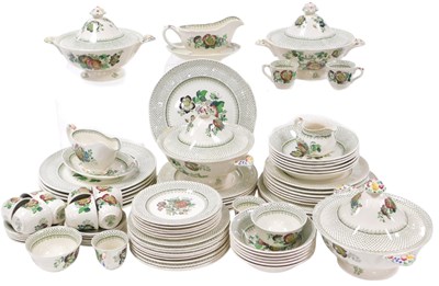 Lot 136 - A Masons ironstone Paynlsey pattern dinner and...