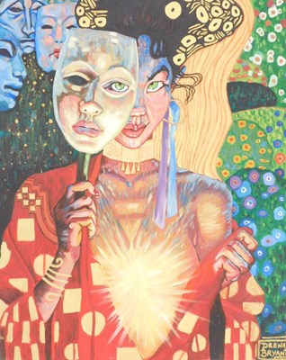 Lot 148 - Deena Bryant (British contemporary). Lady with...