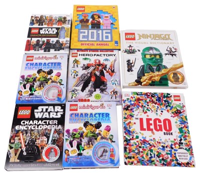 Lot 153 - Assorted Lego books, comprising DK Character...