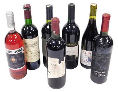 Lot 166 - Seven bottles of wine, including Raimat Abadia...