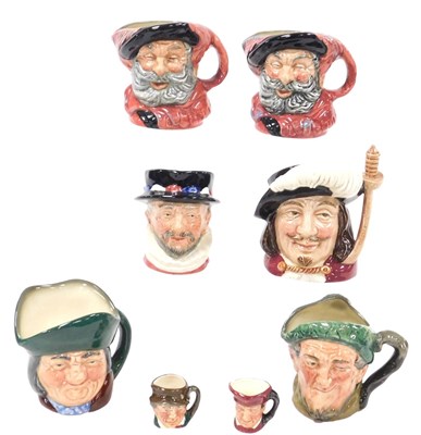 Lot 171 - A group of Royal Doulton pottery character...