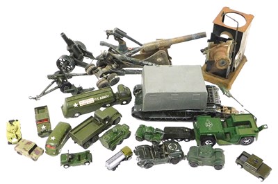 Lot 234 - Corgi Britains and other diecast military...