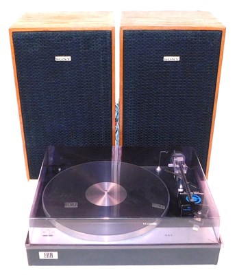 Lot 245 - An Era record turntable, no. 54545, together...