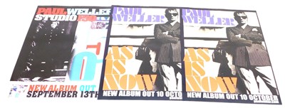Lot 256 - Four Paul Weller posters, early 2000s, being...