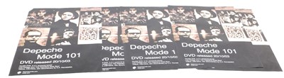 Lot 258 - Five Depeche Mode posters, circa early 2000s,...