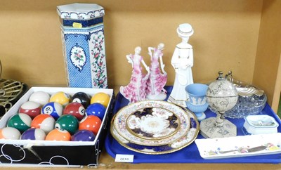 Lot 2010 - A Coalport porcelain cabinet plate, 23cm...