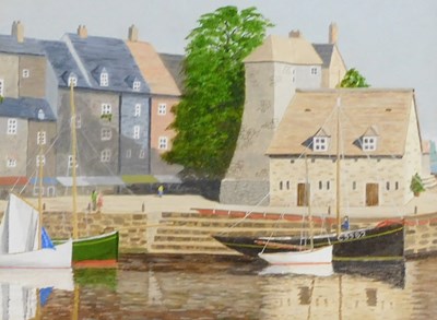 Lot 253 - Norman Robson (British late 20thC). Honfleur,...