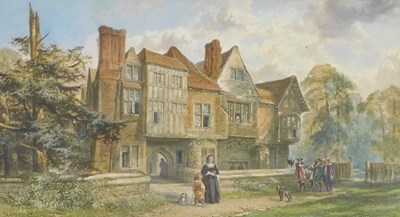 Lot 259 - E. Buckley (English late 19thC). Country house...
