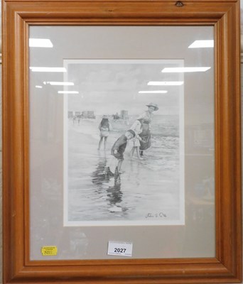 Lot 2027 - After John S Gibb. A family in Edwardian dress...