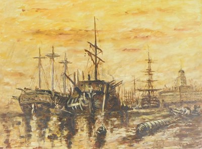 Lot 261 - J. G. Newcome (British 20thC). Portsmouth...